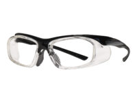 Plastic Prescription Safety Glasses - Black, Gray, Quarter