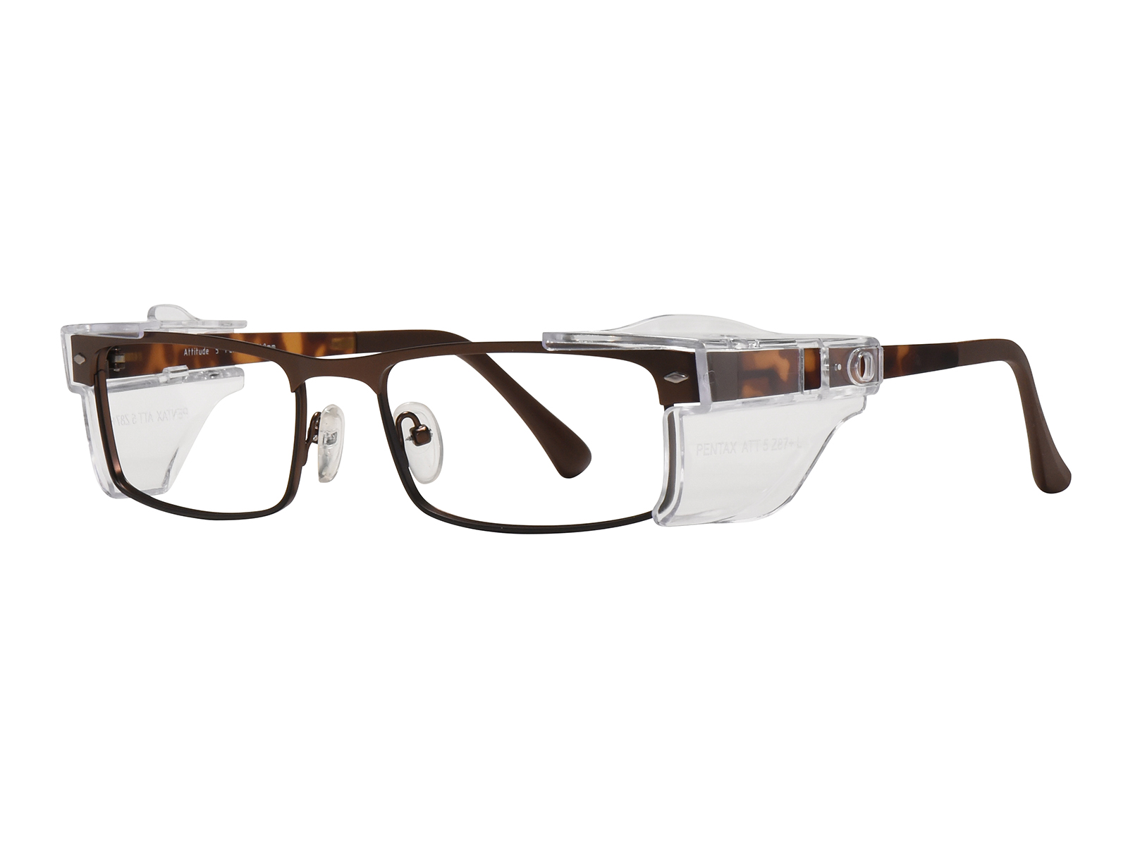Pentax Attitude 5 Matte-Grey Eyeglasses | Galactic Glasses