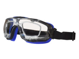 Safety Goggle - Blue, Black, Quarter