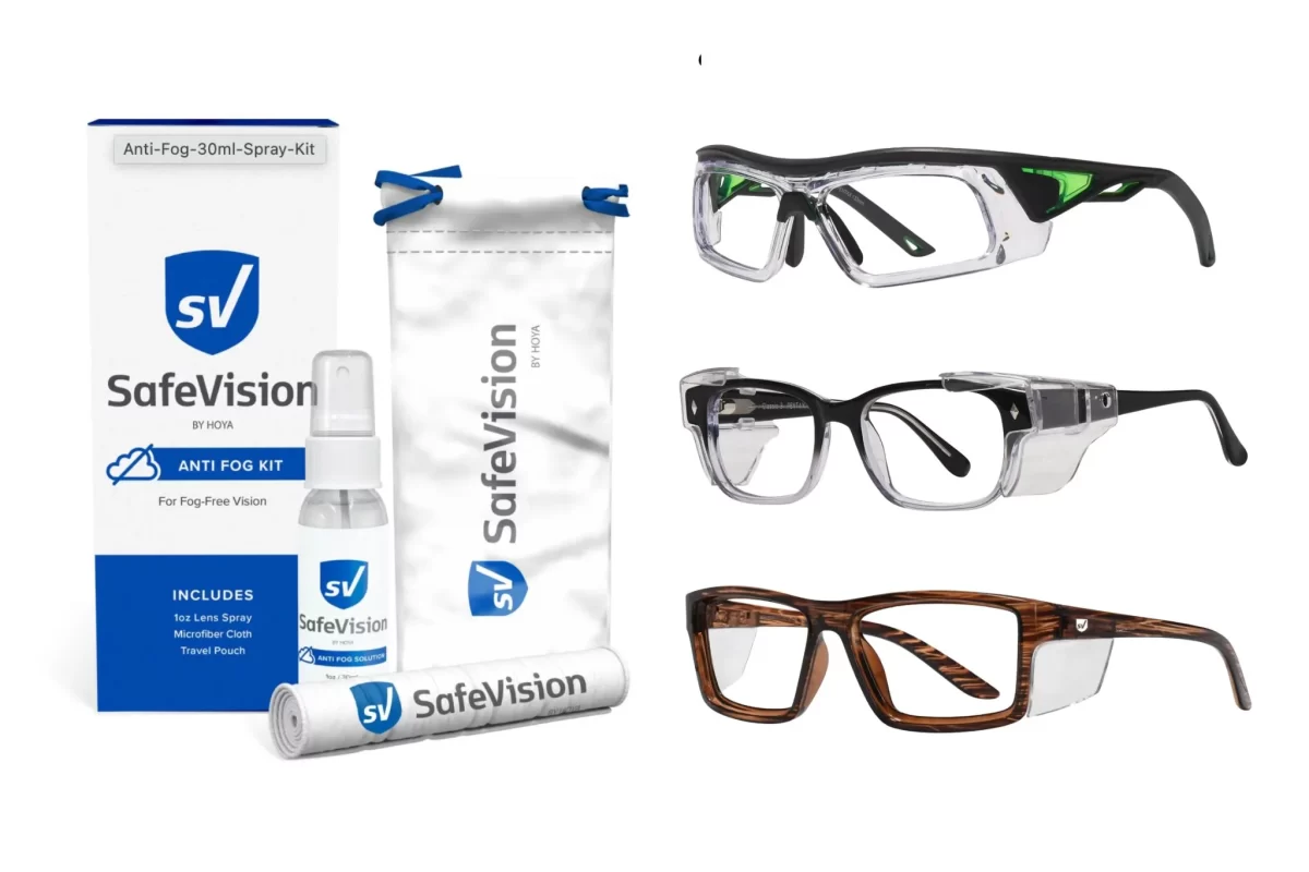 maintaining prescription safety glasses