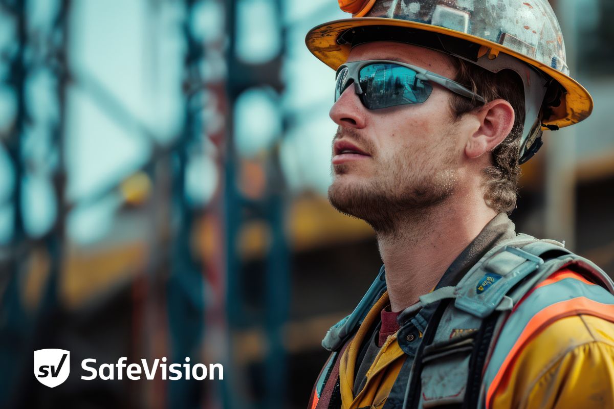 Construction safety sunglasses online