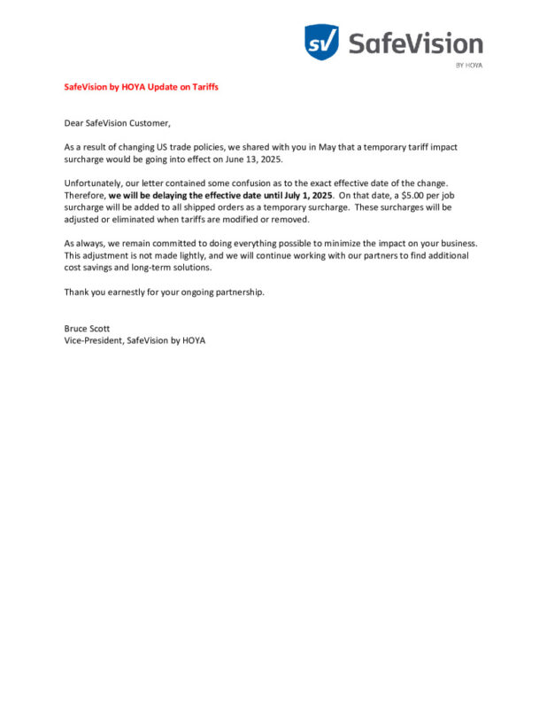 thumbnail of June 06 2025 Tariff Announcement